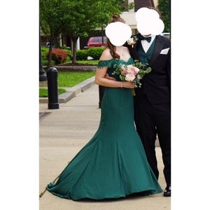 Forest Green Prom Dress !!!